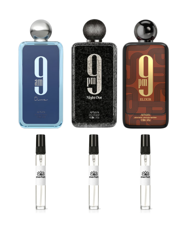 Combo 9 Afnan 3 Decants